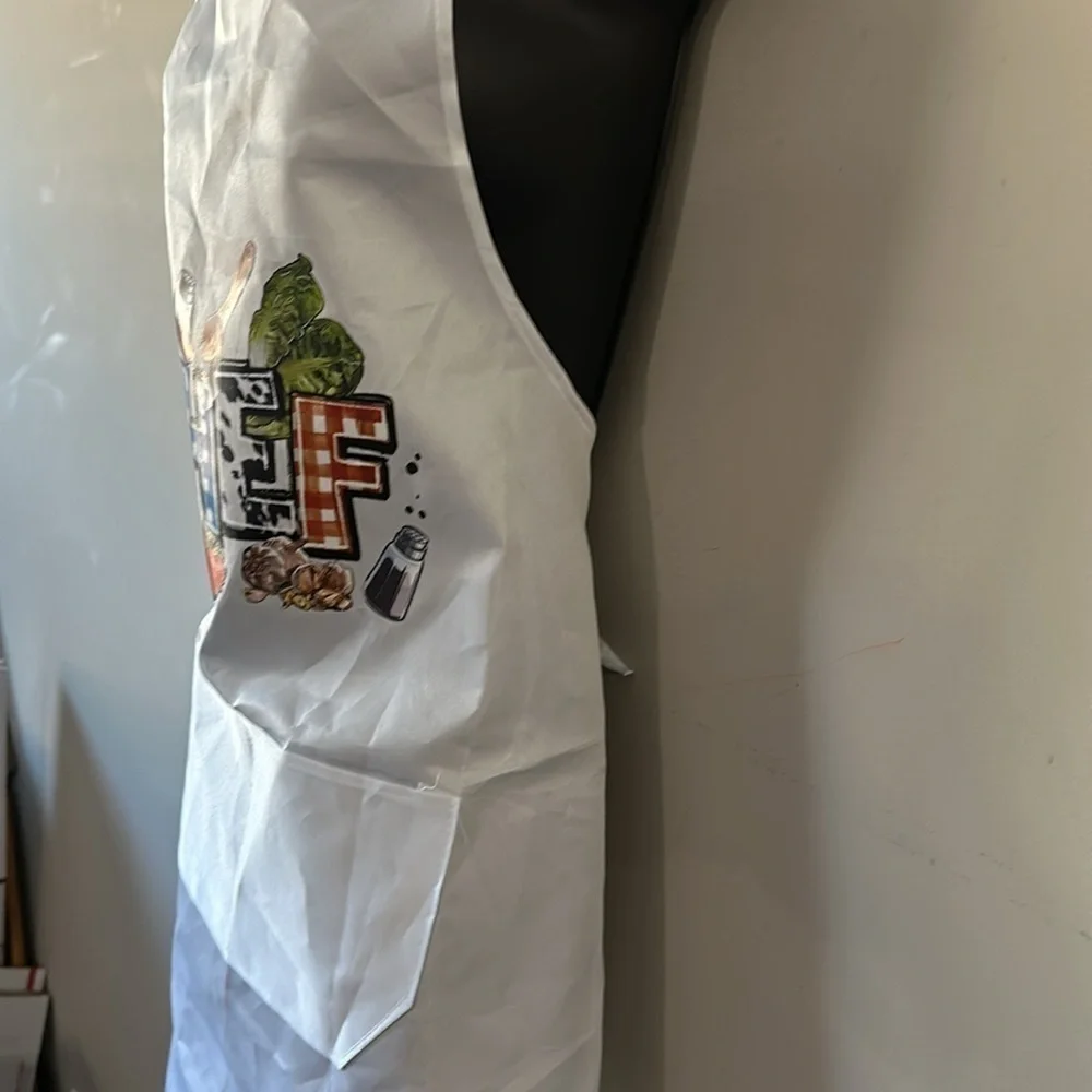Women's Cooking Apron With Pockets~Chef Design~Baking~Animal Print~Gift